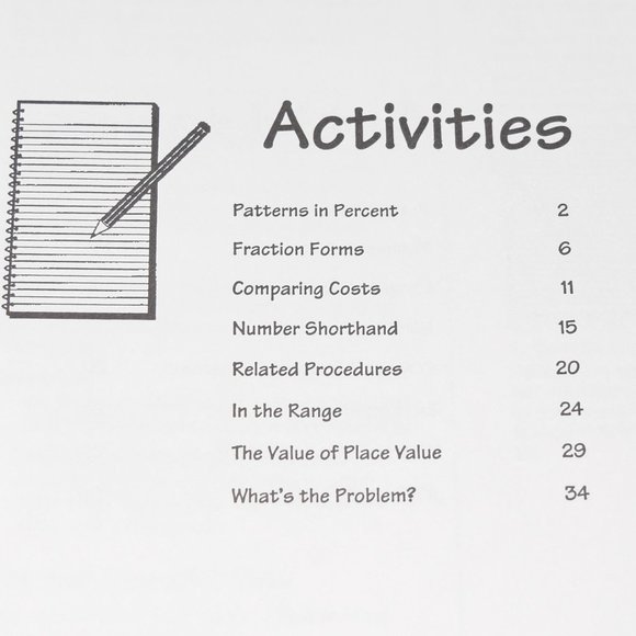Texas Instruments TI-15 Calculator Teachers Guide Workbook English Spanish 2000 - Picture 8 of 15